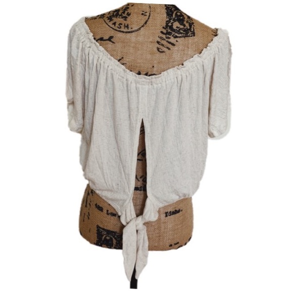 Bp. Beige Crop Top - Sz XL - Picture 4 of 4